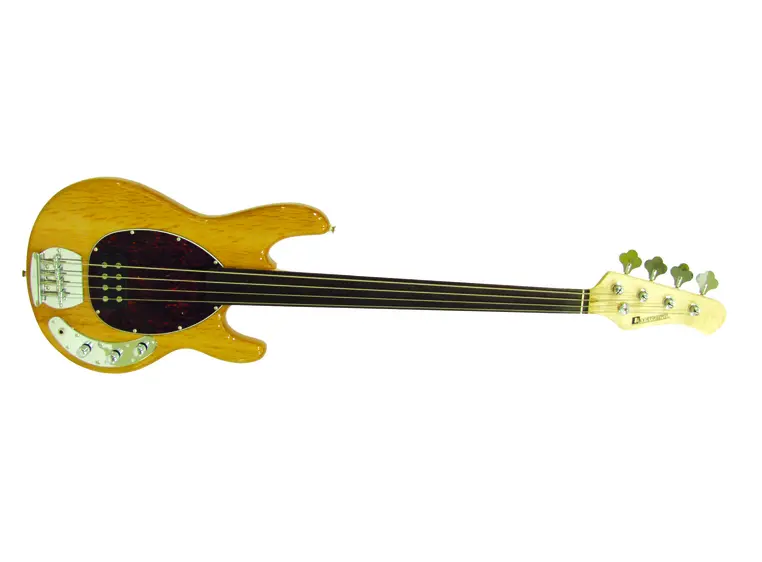 DIMAVERY MM-501 E-Bass, fretless, nature 